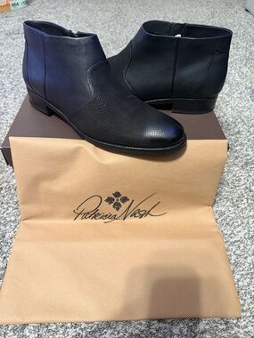 Patricia Nash Black Leather  Carla  Boots